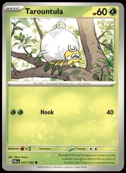 Tarountula 017/193 Paldea Evolved Common