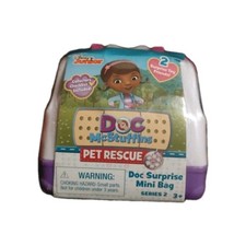 Disney Doc McStuffins Series 1 Toy Hospital, Series 2 Pet Rescue Doc Mini Bag