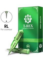 Tattoo Needle RL Disposable 0.35mm Tattoo Rotary Pen Round Lining Safe Sterile