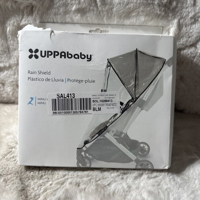 UPPAbaby Minu Duo Rain Shield - Waterproof and Windproof Coverage - Clear 