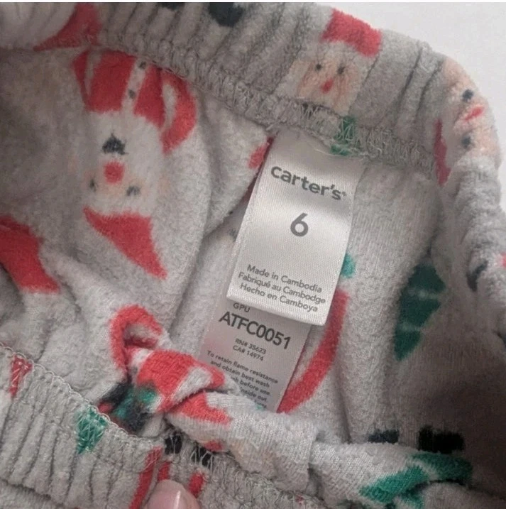 Флисовые брюки PJs размер 6 праздничная тема и тема Бэтмена - Изображение 3 из 4