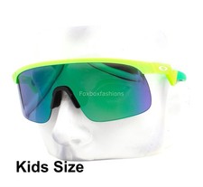 Oakley Youth Fit Sunglasses OJ9010-0623 Resistor XS Neon Green Jade Kids Size