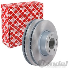 2X FEBI BREMSSCHEIBEN �324mm VORNE PASSEND F�R BMW 5 7 8