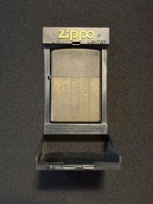Vintage Zippo Lighter With Box and Paper