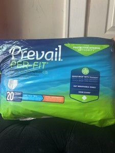 Prevail Per-Fit Daily Underwear Incontinence Pants L Extra Absorbency 20 Ct 