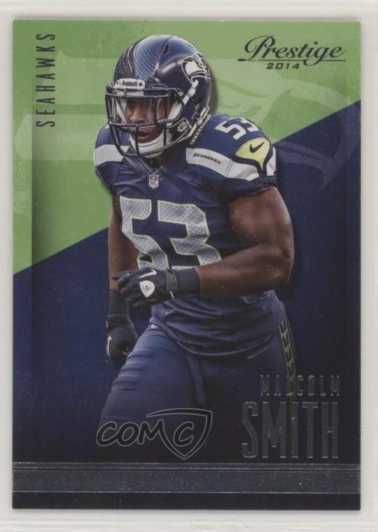 2014 Panini Prestige Malcolm Smith #200 Rookie RC 9gr