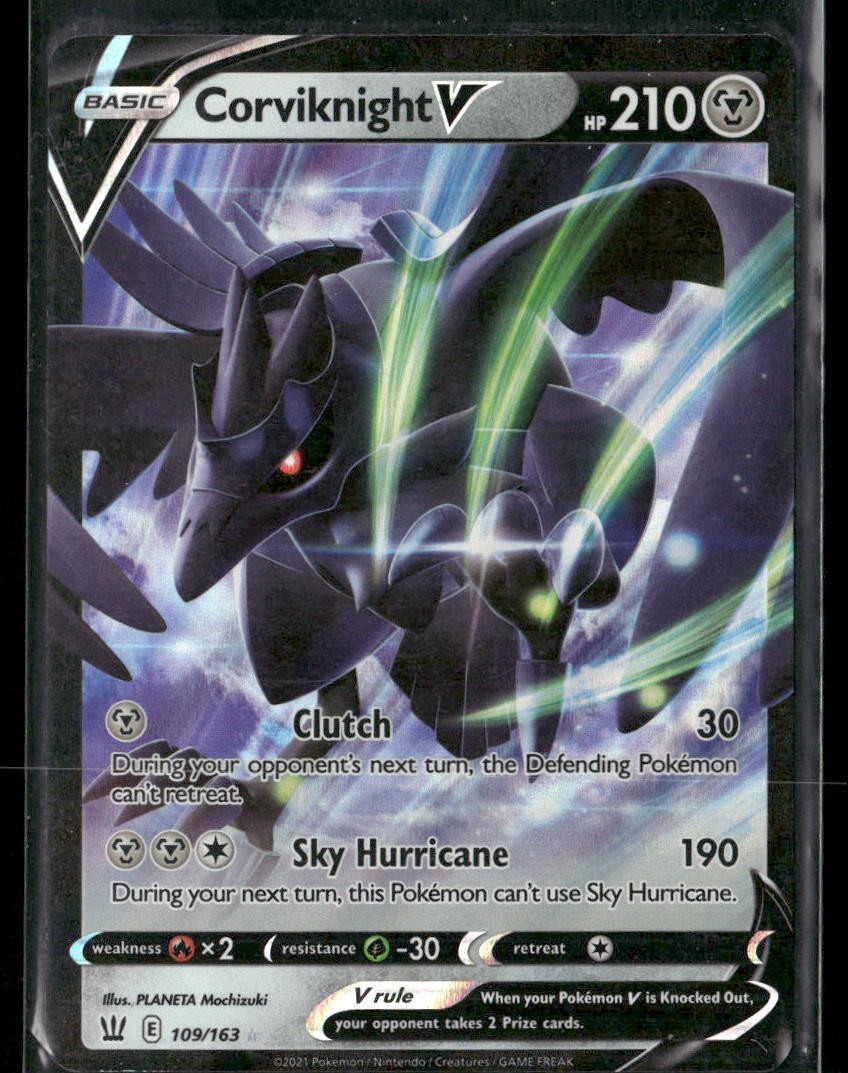 Corviknight V Ultra Rare SWSH05: Battle Styles 109/163 NM