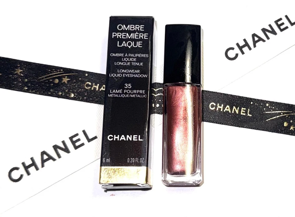 Chanel Ombre Premiere Laque Longwear Liquid  Eyeshadow 35 Lame Pourpre Metallic - Bild 3 von 4