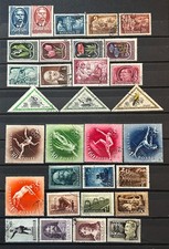 1951 - 1952 Hungary Old Classic Stamps Lot of 31 Stamps Used nice /108