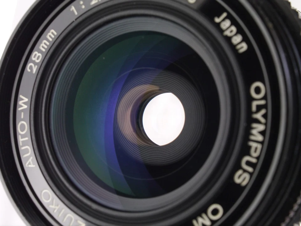 [COMO NUEVO] Lente principal gran angular Olympus OM Zuiko Auto-W 28 mm... - Imagen 4 de 4