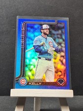 2025 Topps UD Baseball Carson Kelly Blue foil Cubs /150 BIN