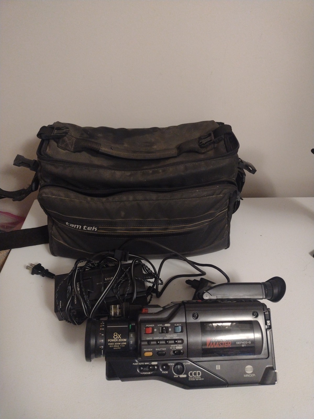 W/ Case Power Box & Adapter Read Descri