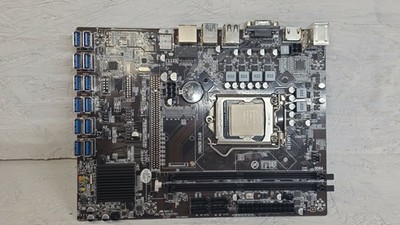 B250C BTC  DDR4 Computer Mining Motherboard for LGA1151 With I3-6100 Cpu 