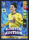2025 Panini Adrenalyn STEVEN ZUBER Limited Edition AEK