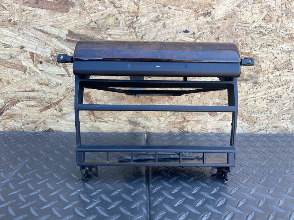 95-99 BMW E38 750iL tablero delantero consola central instrumento radio soporte OEM Foto 2 de 4