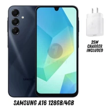 Samsung Galaxy A16 4G LTE 128GB/4GB GSM Factory Unlocked Dual Sim Phone Black