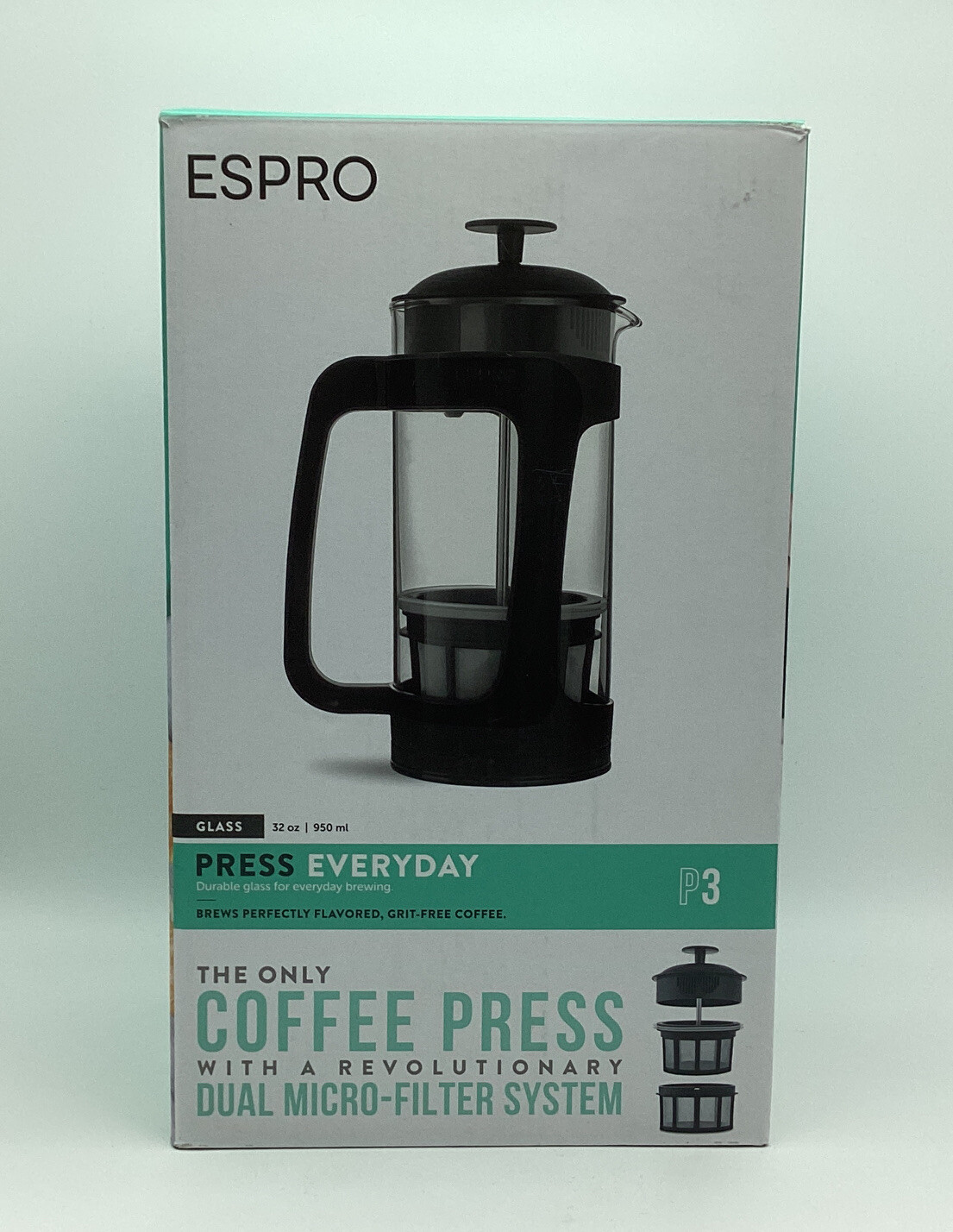 ESPRO P3 French Press Double MicroFiltered Coffee and Tea Maker 32