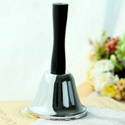 2017-Silver-Hand-held-Bells-Call-tea-jingle-Bells-Build-Ringtones-Christmas-JR