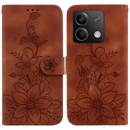 PU Leather Flower Lily Phone Case For Google Pixel 6 7 8 9 Pro XL 9A 7A 5XL 4A - Picture 13 of 13