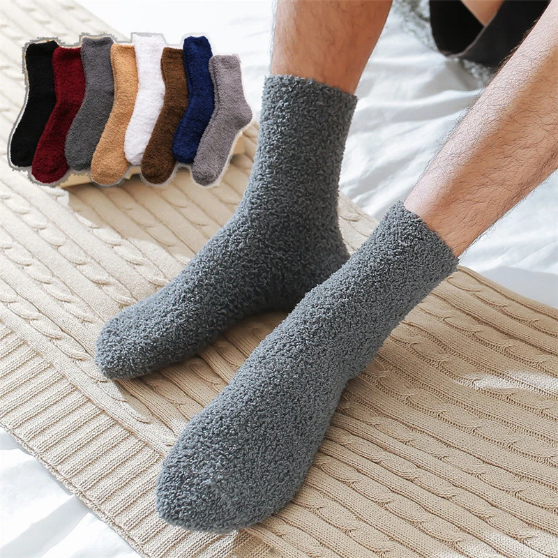 Fuzzy socks for men deals