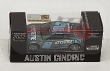 Austin Cindric 2022 Lionel #2 Keystone Light NEXT GEN Ford Mustang 1/64