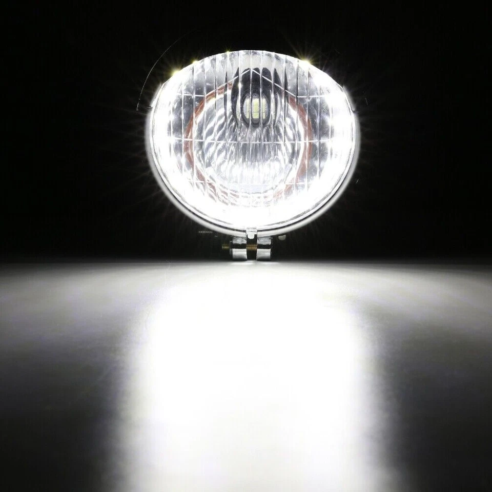 Motorcycle Passing Driving Spot Fog Lamp Turn Signal Light Bar For Harley Honda - Image 3 of 4