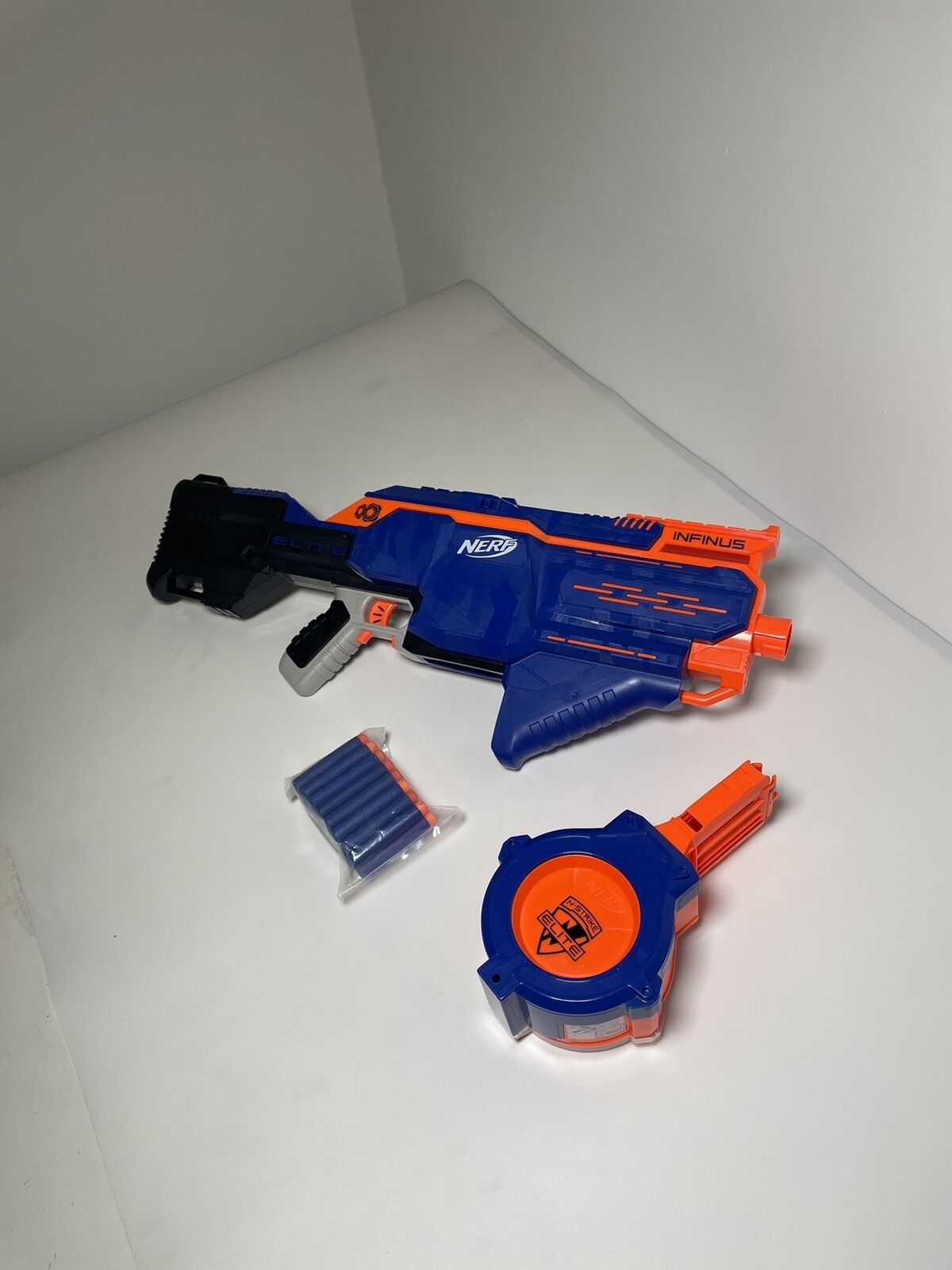 Nerf Elite Infinus automatic gun capacity 30 toy store - AliExpress