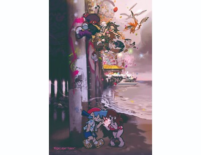 Friday Night Funkin' Beach Weekend 24x36 Poster