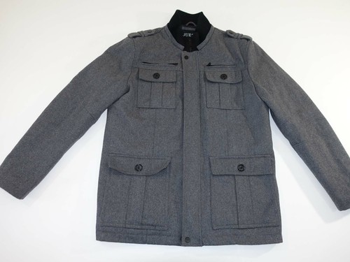 Guess Men's Heavy Wool Coat Size Large 