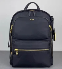 TUMI VOYAGEUR Montana Backpack Black Silver Nylon Black Silver Business 2025 New