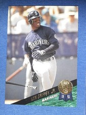KEN GRIFFEY JR. SEATTLE MARINERS 1993 LEAF CARD #319 MLB BASEBALL HOF MVP