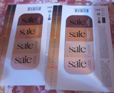 2x Saie Glowy Super Skin Tint Foundation  3,10,20,31 Pull Up 1 X Use Samples NEW