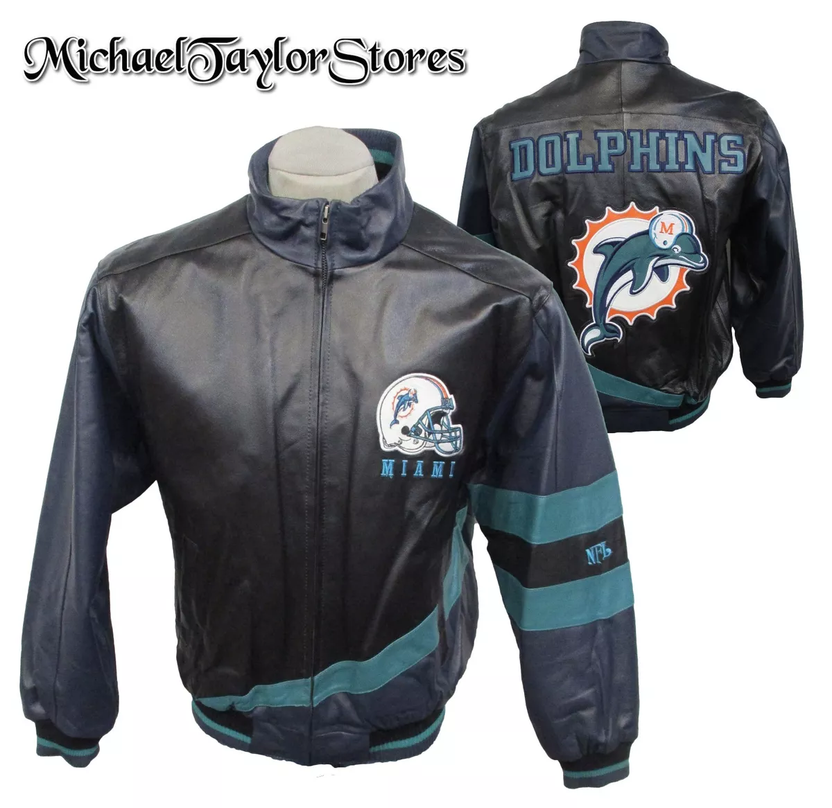 Nfl team leather jackets cheap