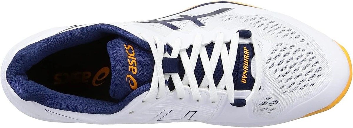 ASICS Men's Volleyball Shoes SKY ELITE FF 2 White Deep Ocean