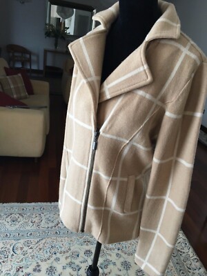 Alessandro Tellini Giacca Uomo Slim 48 50 Beige Quadri Lana Amazon It Abbigliamento