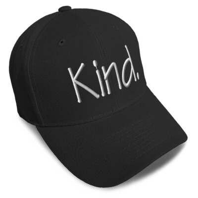 Baseball Cap Kind Human Values Good Messages Motivation Dad Hats for Men & Women