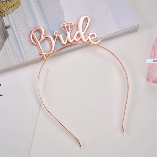Bride To Be Hen Veil Sash Tiara Hens Night Bridal Shower Kitchen Tea Accessories - Picture 11 of 42