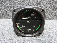 18C452-1 (Alt: C662019-0101) Garwin Tri-Engine Gauge Indicator (No Glass)