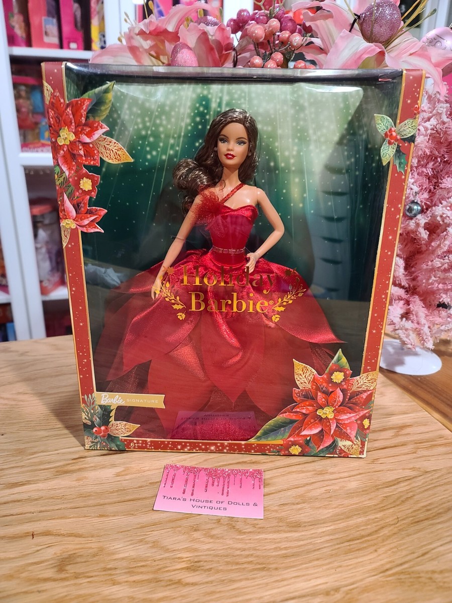 Barbie Fashionistas Barbie Holiday 2018 Doll NEW! GORGEOUS 2022