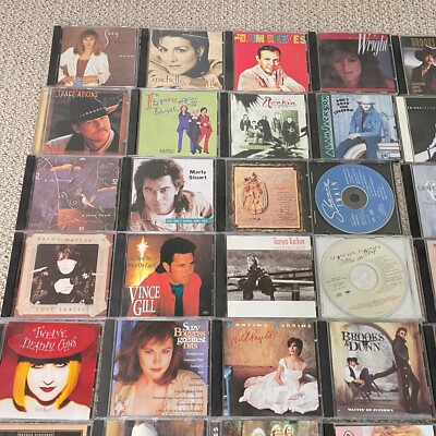 CD LOT 53x Music CD's Various Artists Country etc | eBay