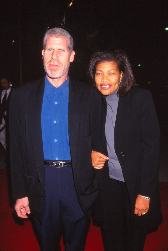Dia Ron Perlman wife Opal 1996 Slide 35mm L31-7-1-2