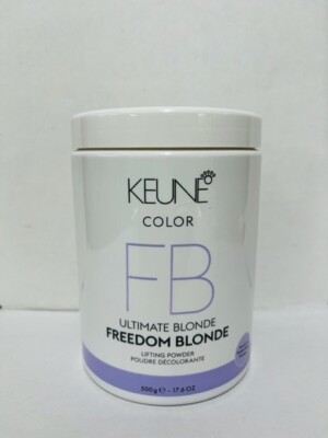 Keune Ultimate Blonde FREEDOM BLONDE Lifting Powder, 17.6 oz- NEW
