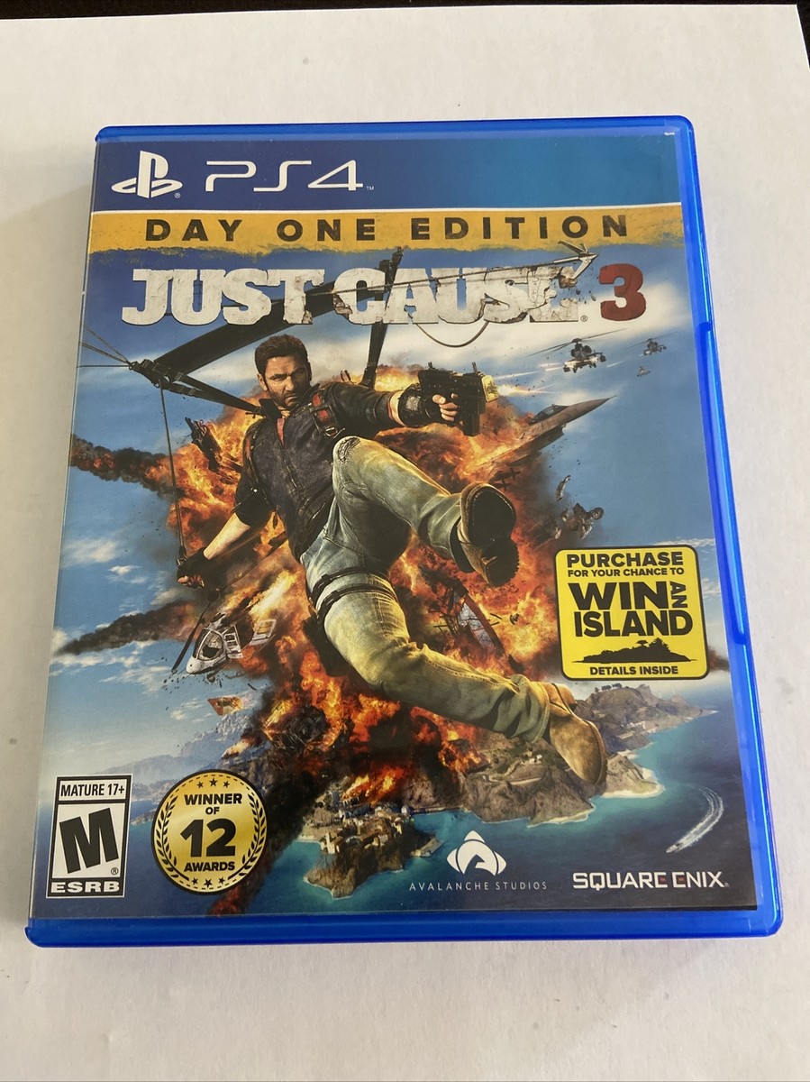 Just Cause 3 Gold Edition PlayStation 4 PS4 TESTED DISC- Day One