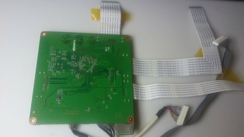 SAMSUNG LJ41-04776A LJ92-01452A 50"HD W2 LOGIC MAIN BOARD HP-T5054 W/ CABLES - Picture 4 of 5