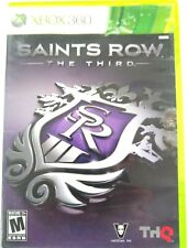 Xbox 360 Saints Row The Third Adrenaline Pumping Gang War Simulation Video Game