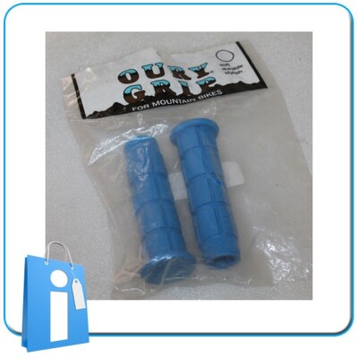 NOS Puños Grips OURY Azul Retro Vintage mtb