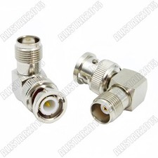 1x BNC Male Plug to TNC Female Jack Right Angle RA Adapter TNC to BNC Connector