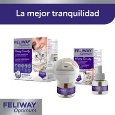 FELIWAY Optimum - Nueva Generación de Feromonas   Difusor + Recambio 48 ml