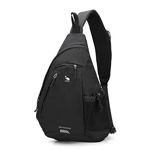 Buy Mouldex The Elite Unisex Sling Crossbody Backpack Shoulder Bag,  Lightweight, One Strap Sling Bag Backpack (Black) at Amazon.in