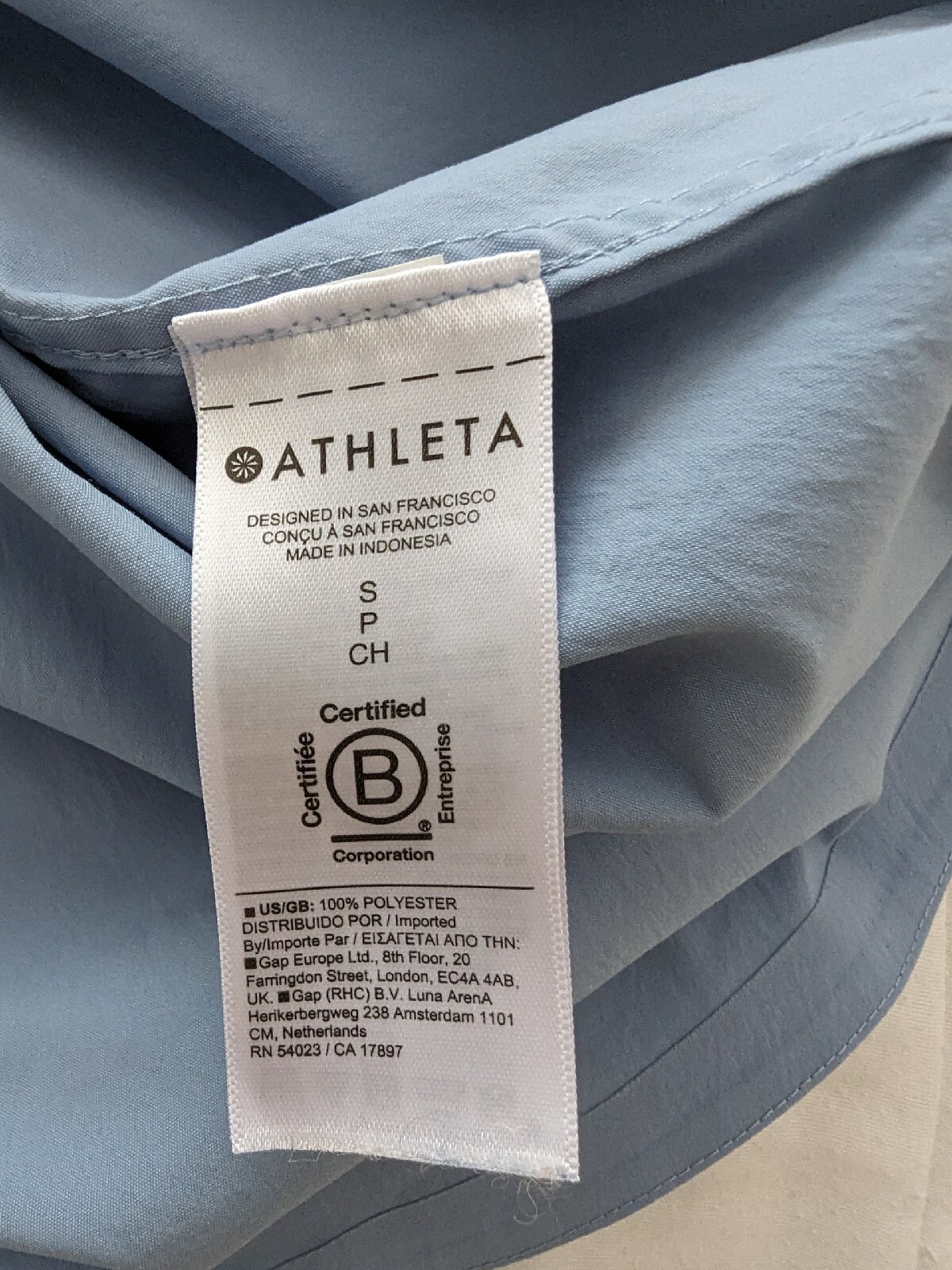 Athleta Womens Performance Oversize Button Up Sz … - image 8